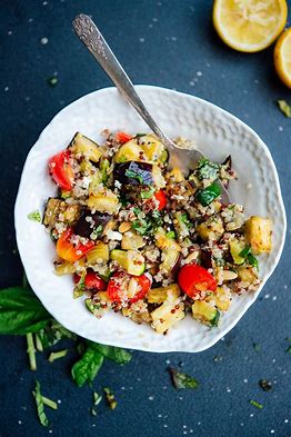 Quinoa Salad with Roasted Vegetables